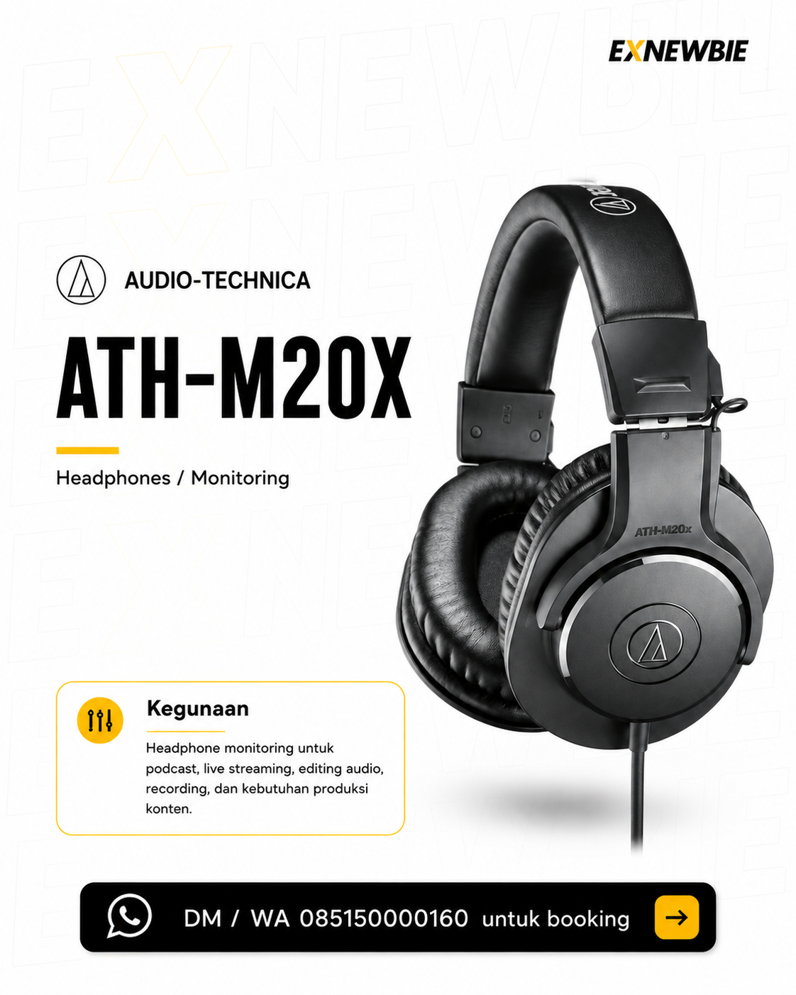 Audio-Technica ATH-M20X