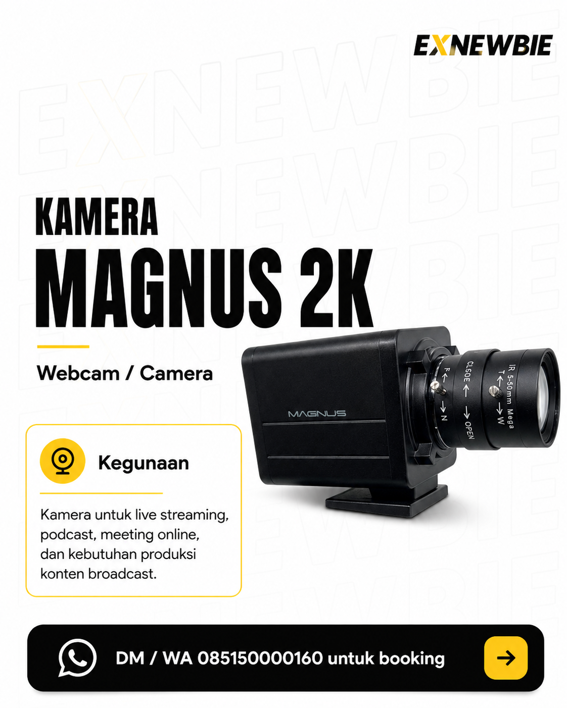 Kamera Magnus 2K