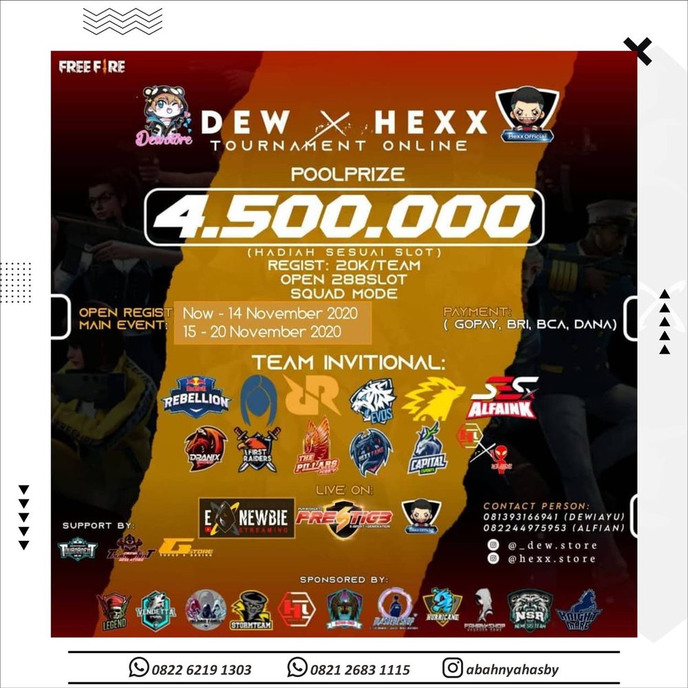 Poster event EXNEWBIE 8