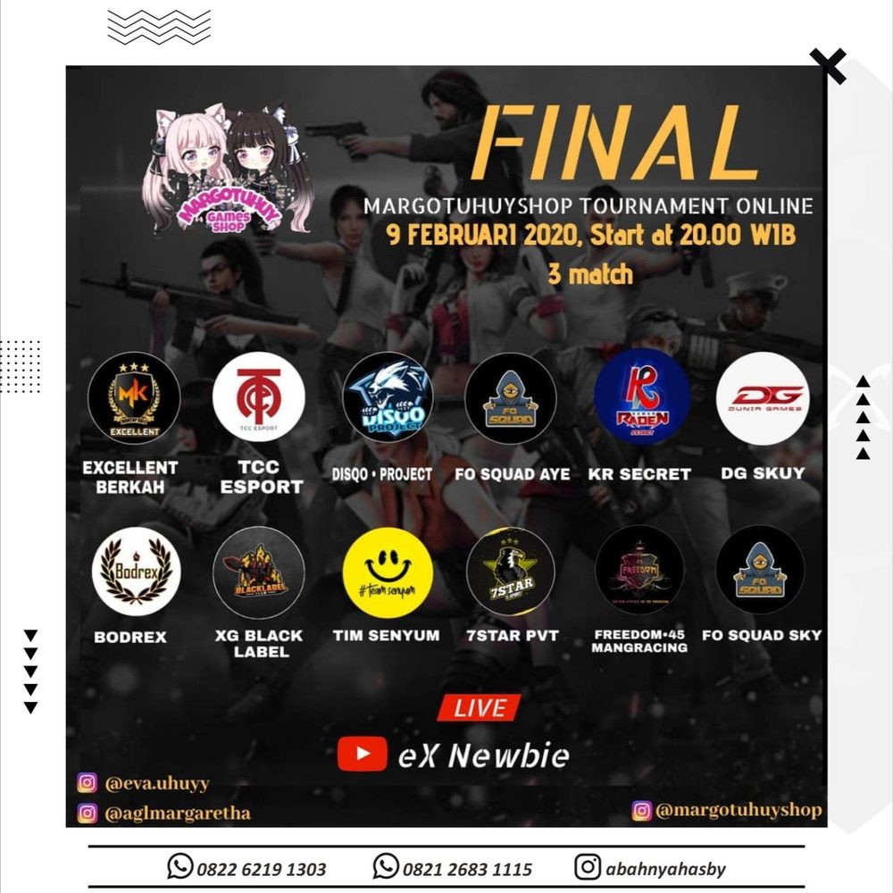 Poster event EXNEWBIE 10