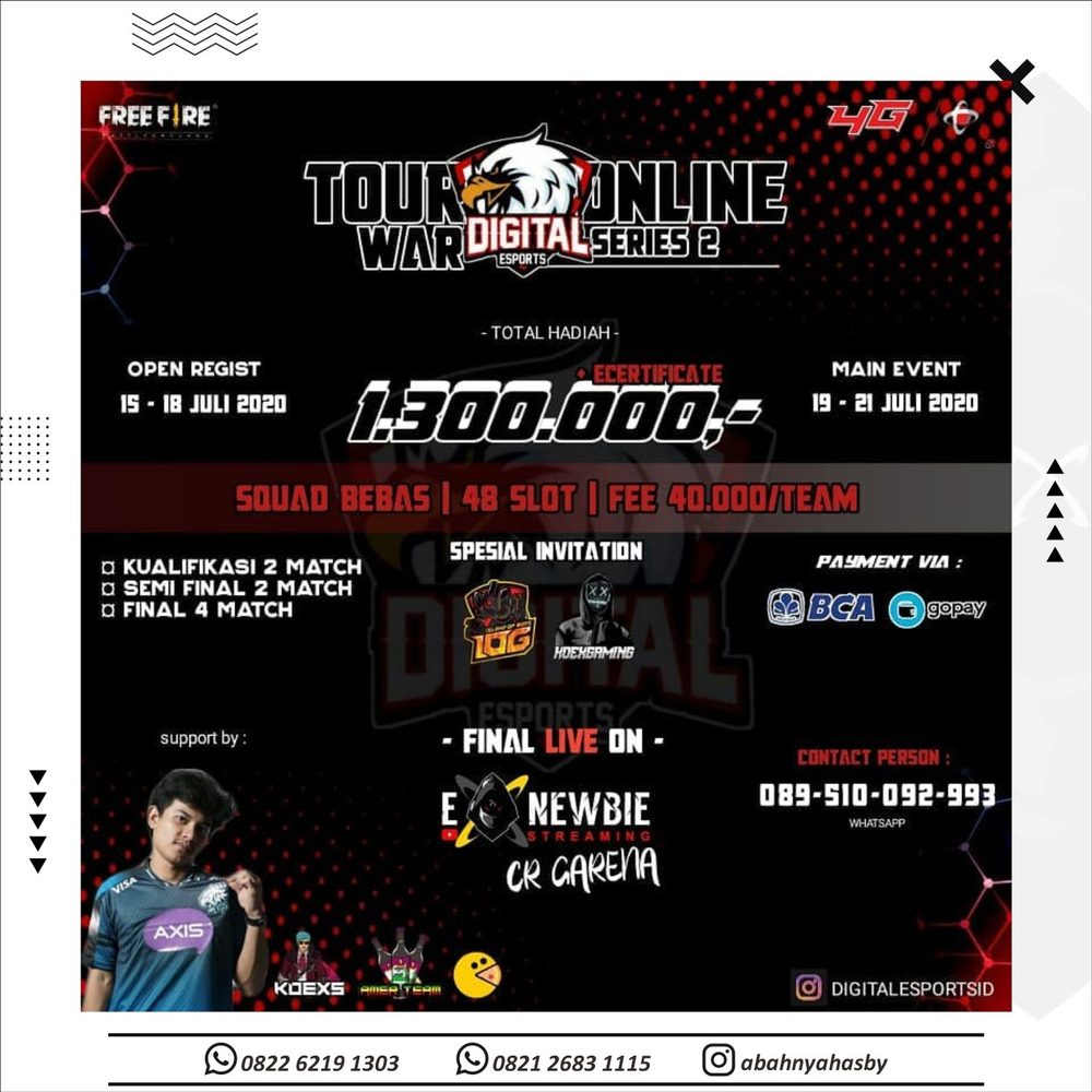 Poster event EXNEWBIE 14