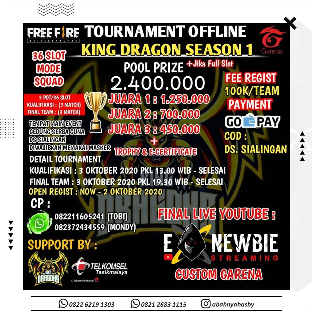 Poster event EXNEWBIE 21