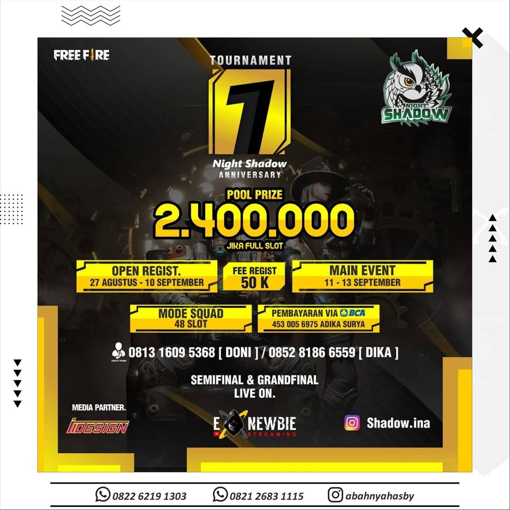 Poster event EXNEWBIE 32