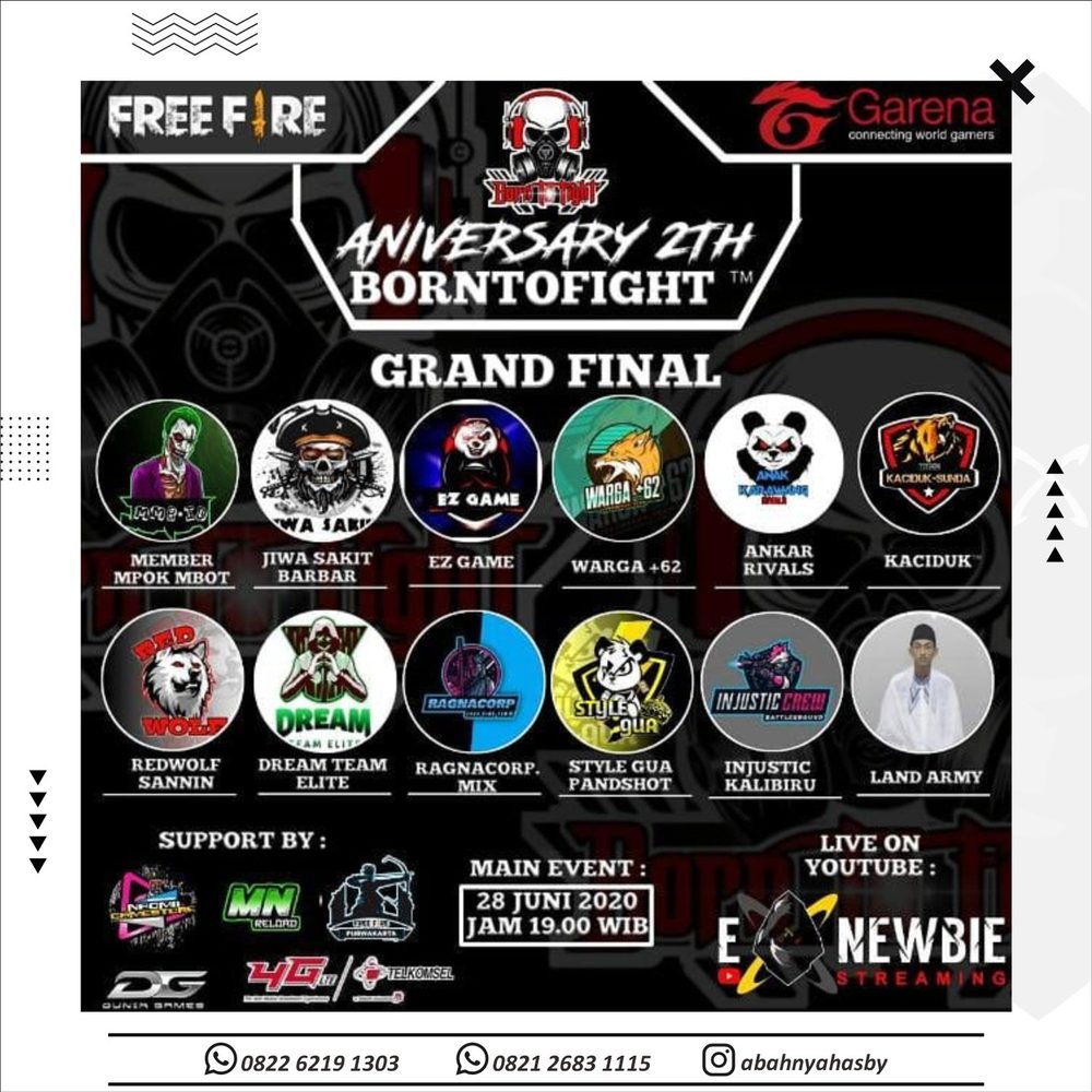 Poster event EXNEWBIE 33