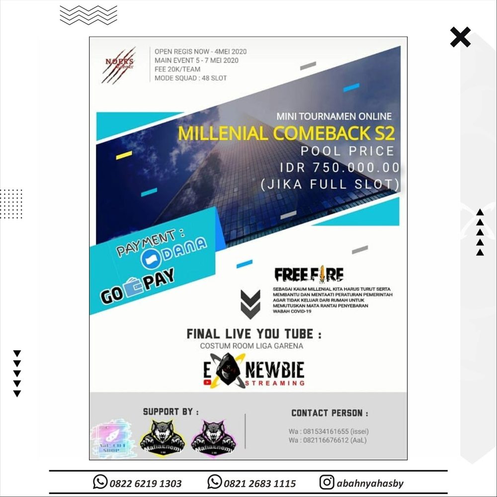 Poster event EXNEWBIE 48