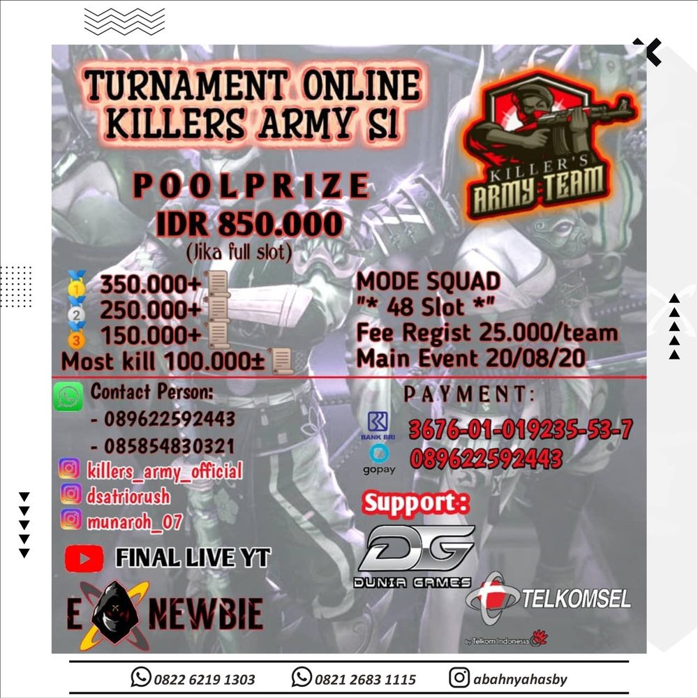 Poster event EXNEWBIE 50