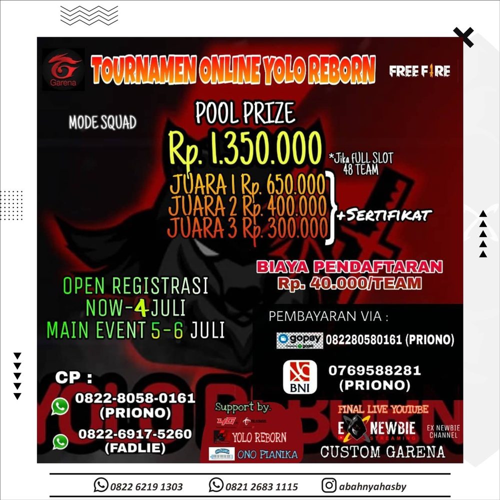 Poster event EXNEWBIE 53