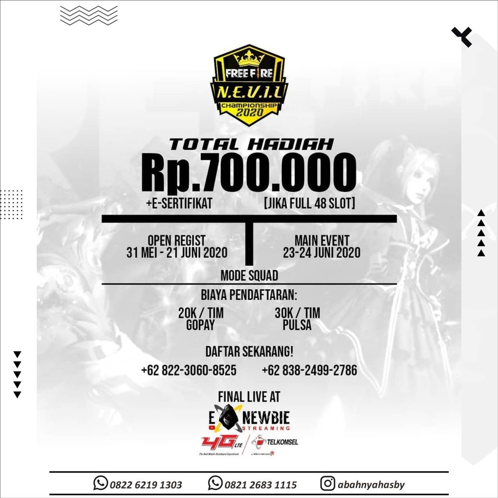 Poster event EXNEWBIE 63