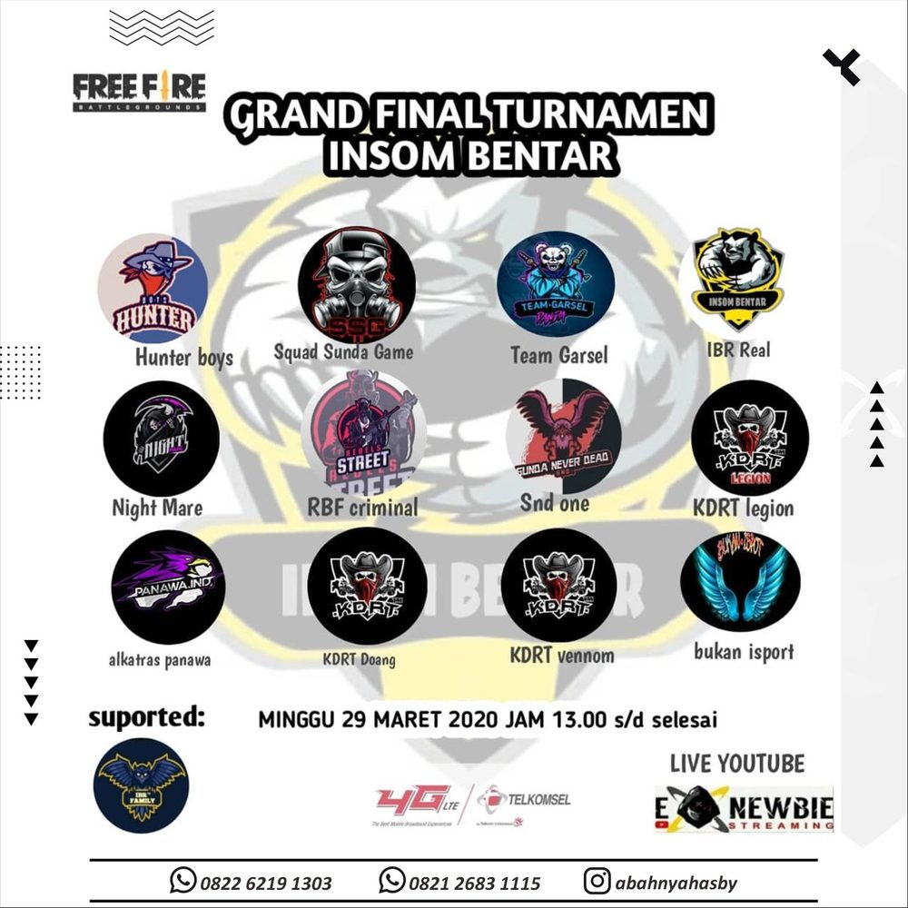 Poster event EXNEWBIE 70