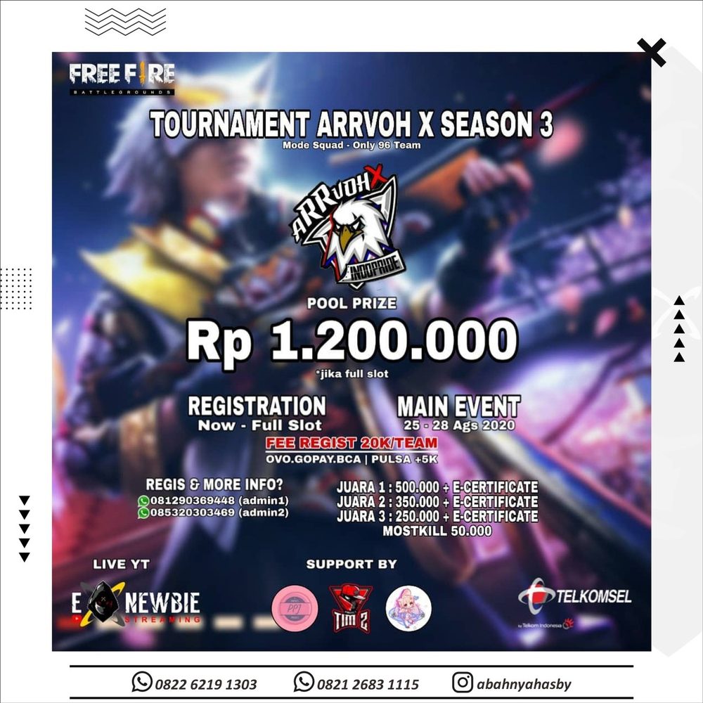 Poster event EXNEWBIE 72