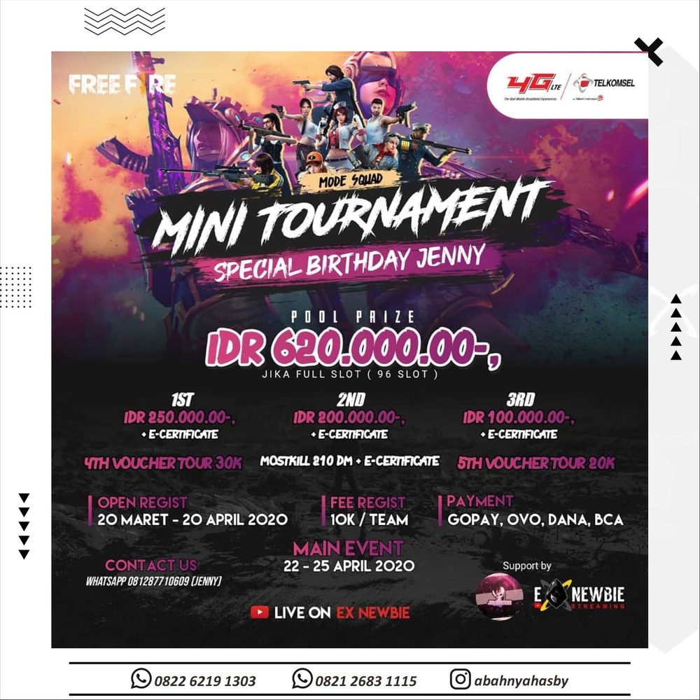 Poster event EXNEWBIE 73