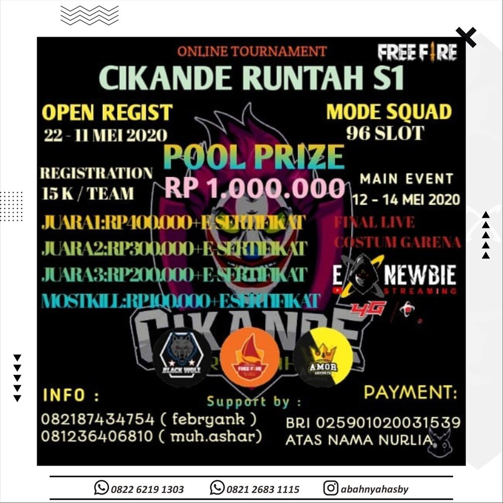 Poster event EXNEWBIE 77