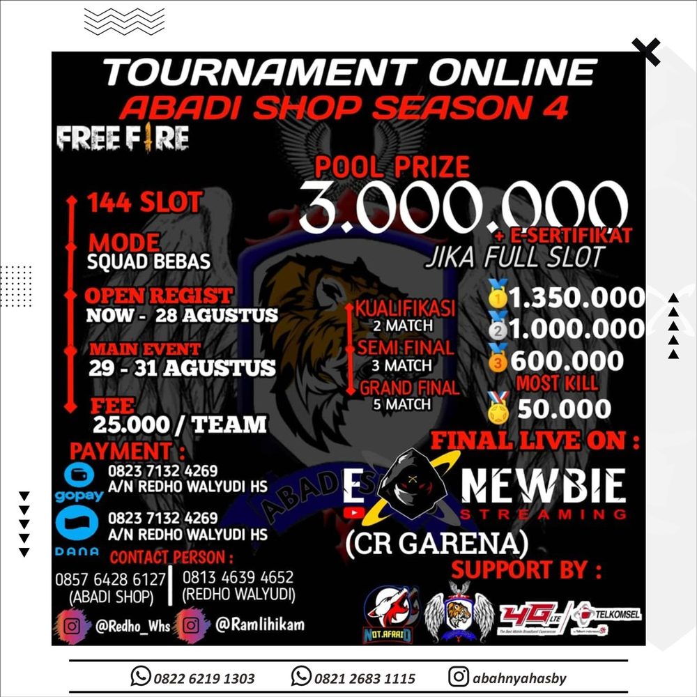Poster event EXNEWBIE 79