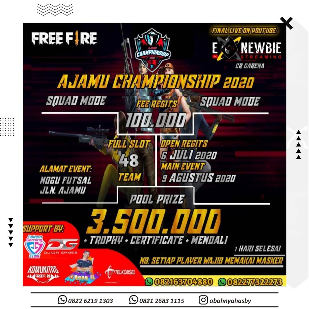 Poster event EXNEWBIE 80
