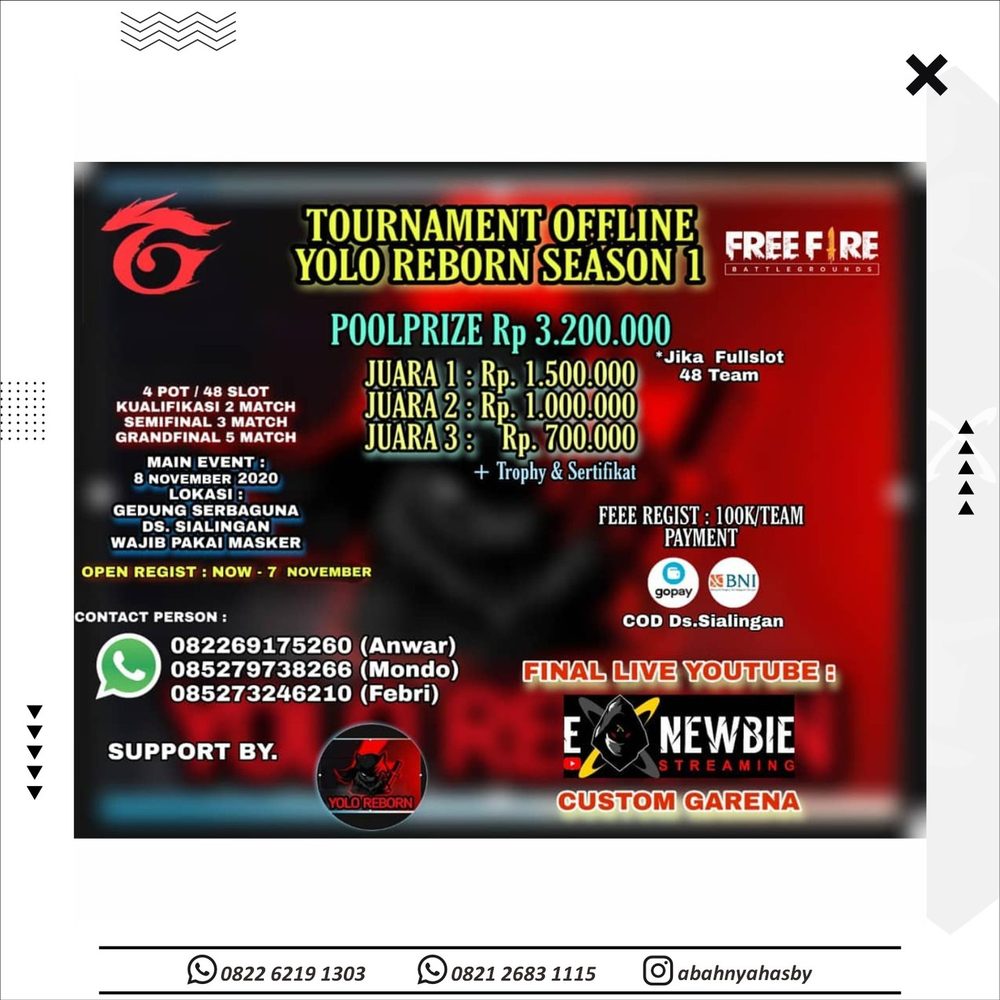 Poster event EXNEWBIE 85