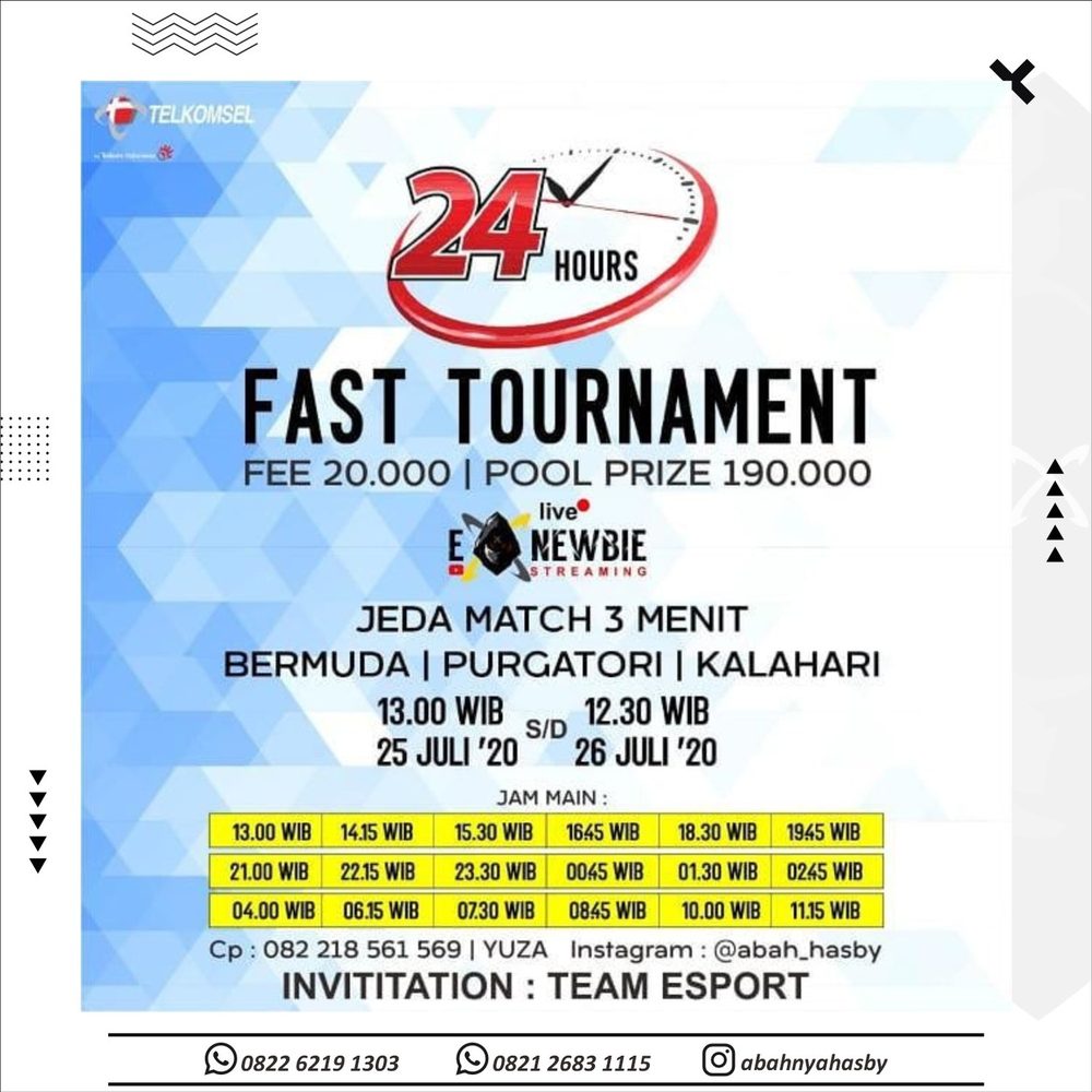 Poster event EXNEWBIE 91
