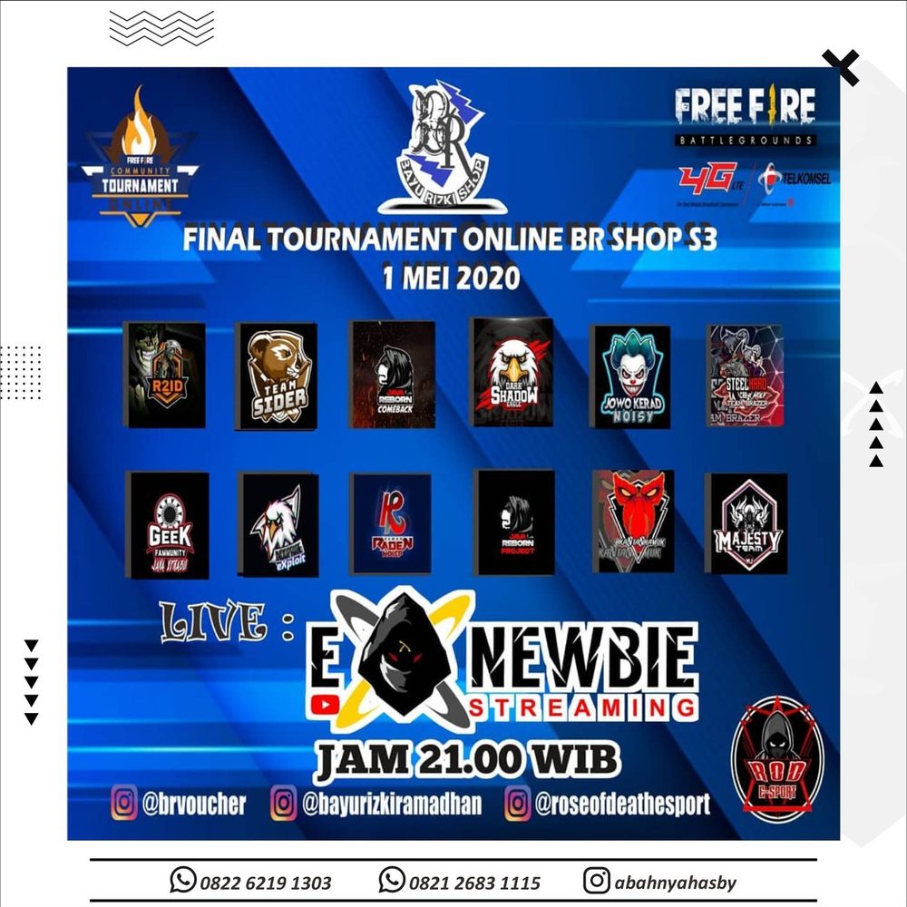 Poster event EXNEWBIE 93