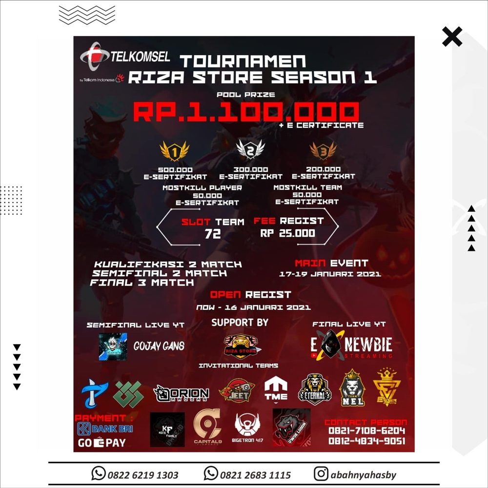 Poster event EXNEWBIE 95
