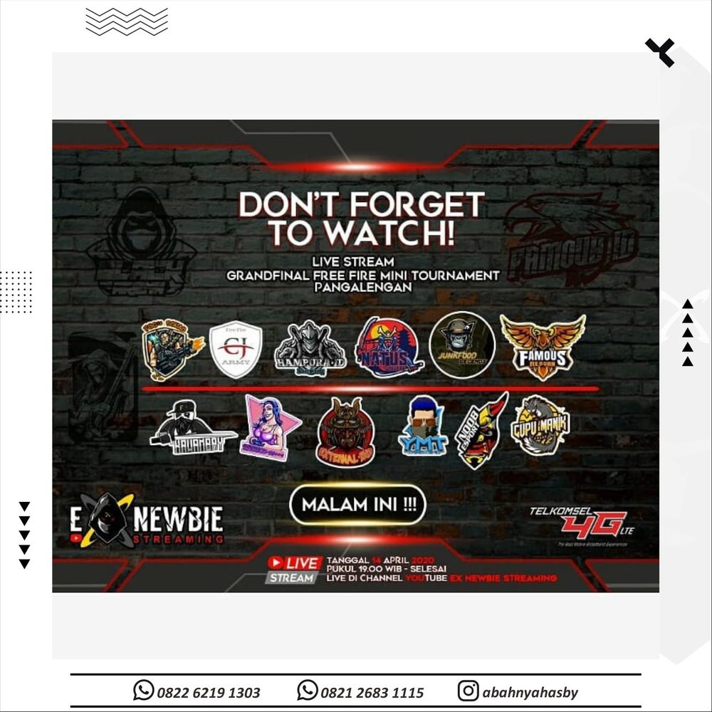Poster event EXNEWBIE 97