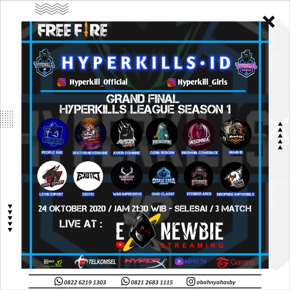 Poster event EXNEWBIE 104