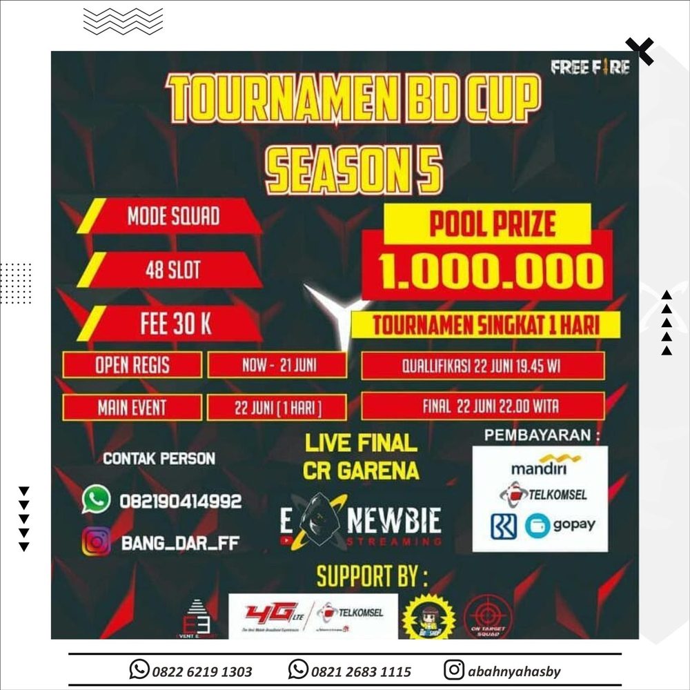 Poster event EXNEWBIE 106
