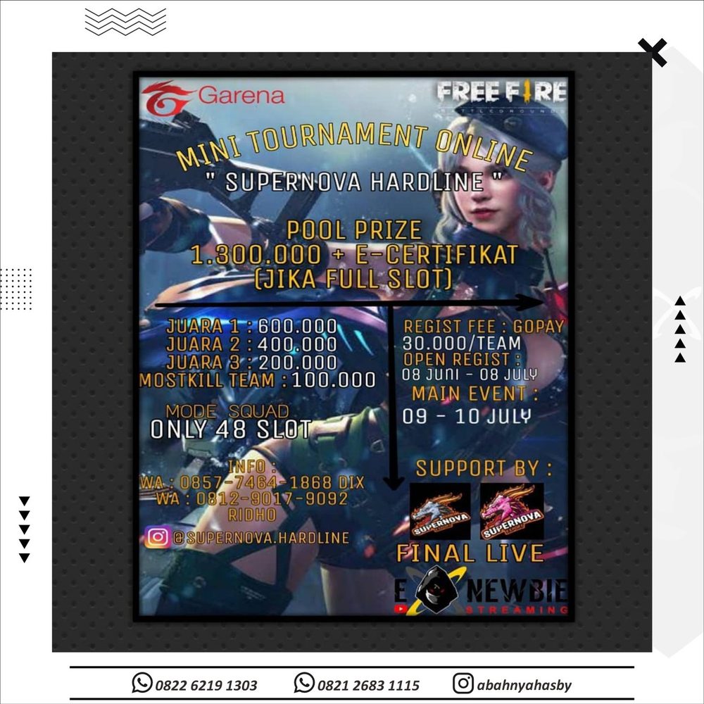 Poster event EXNEWBIE 110