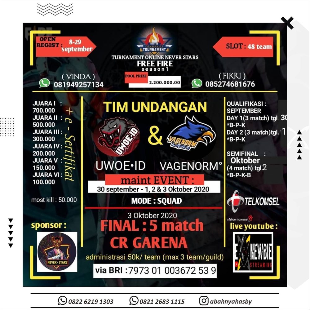 Poster event EXNEWBIE 115