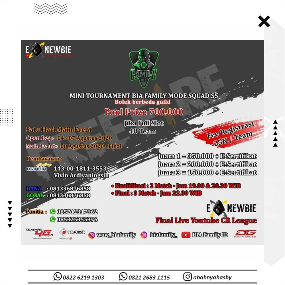 Poster event EXNEWBIE 117
