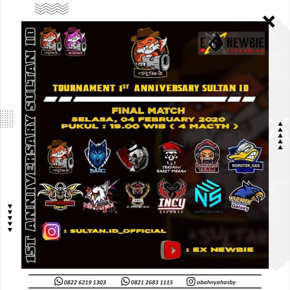 Poster event EXNEWBIE 118