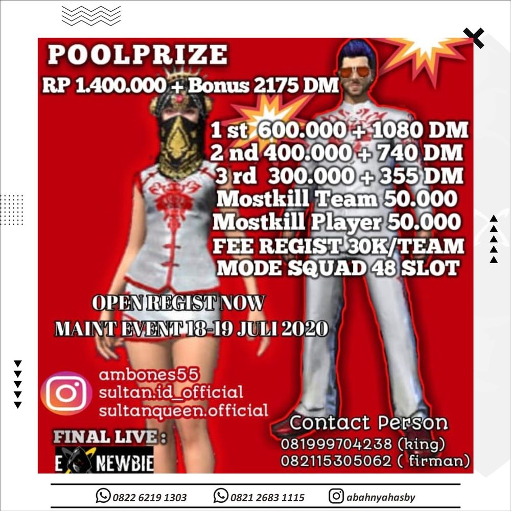 Poster event EXNEWBIE 119