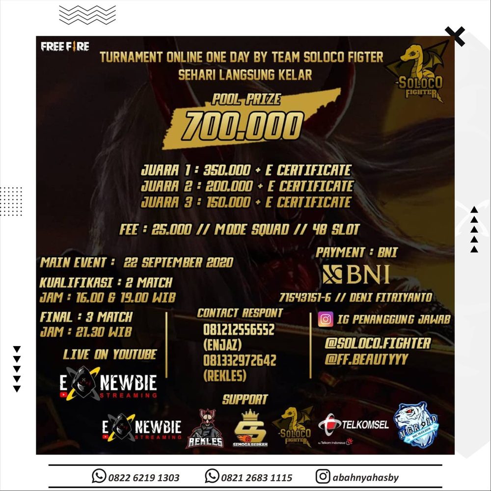 Poster event EXNEWBIE 120