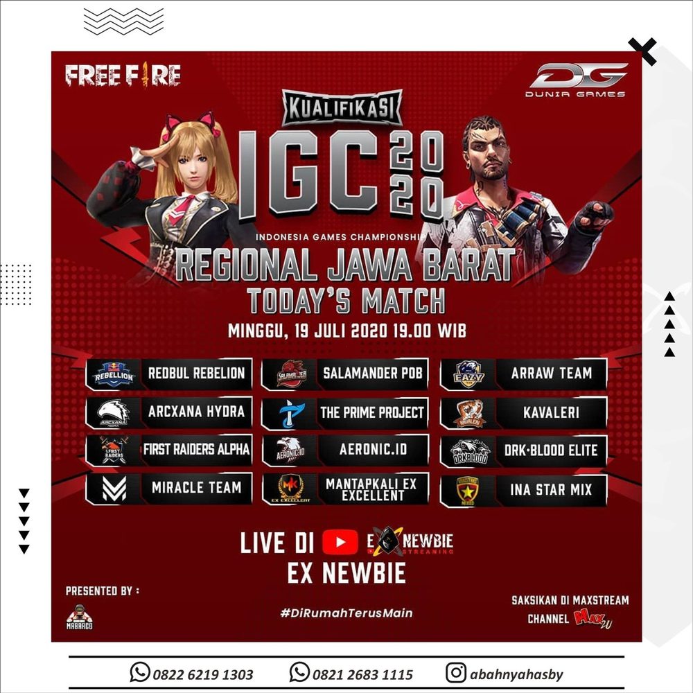 Poster event EXNEWBIE 122