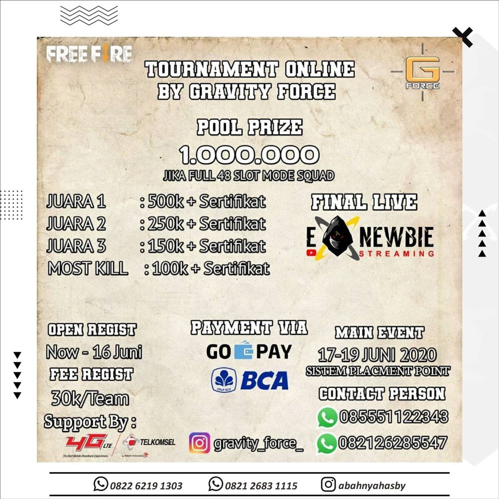 Poster event EXNEWBIE 127