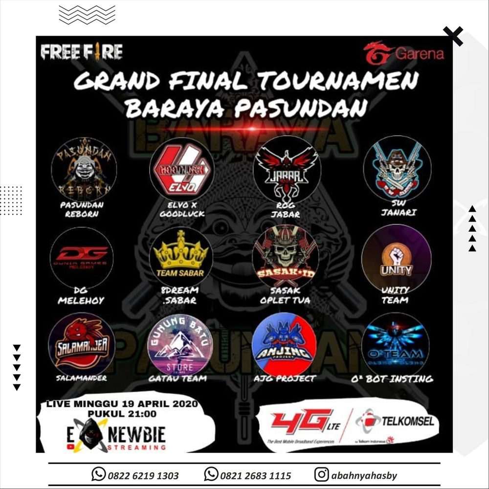 Poster event EXNEWBIE 134