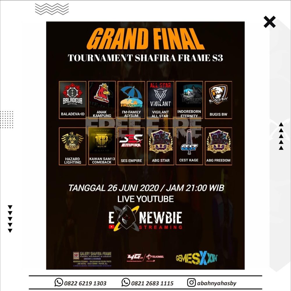 Poster event EXNEWBIE 139