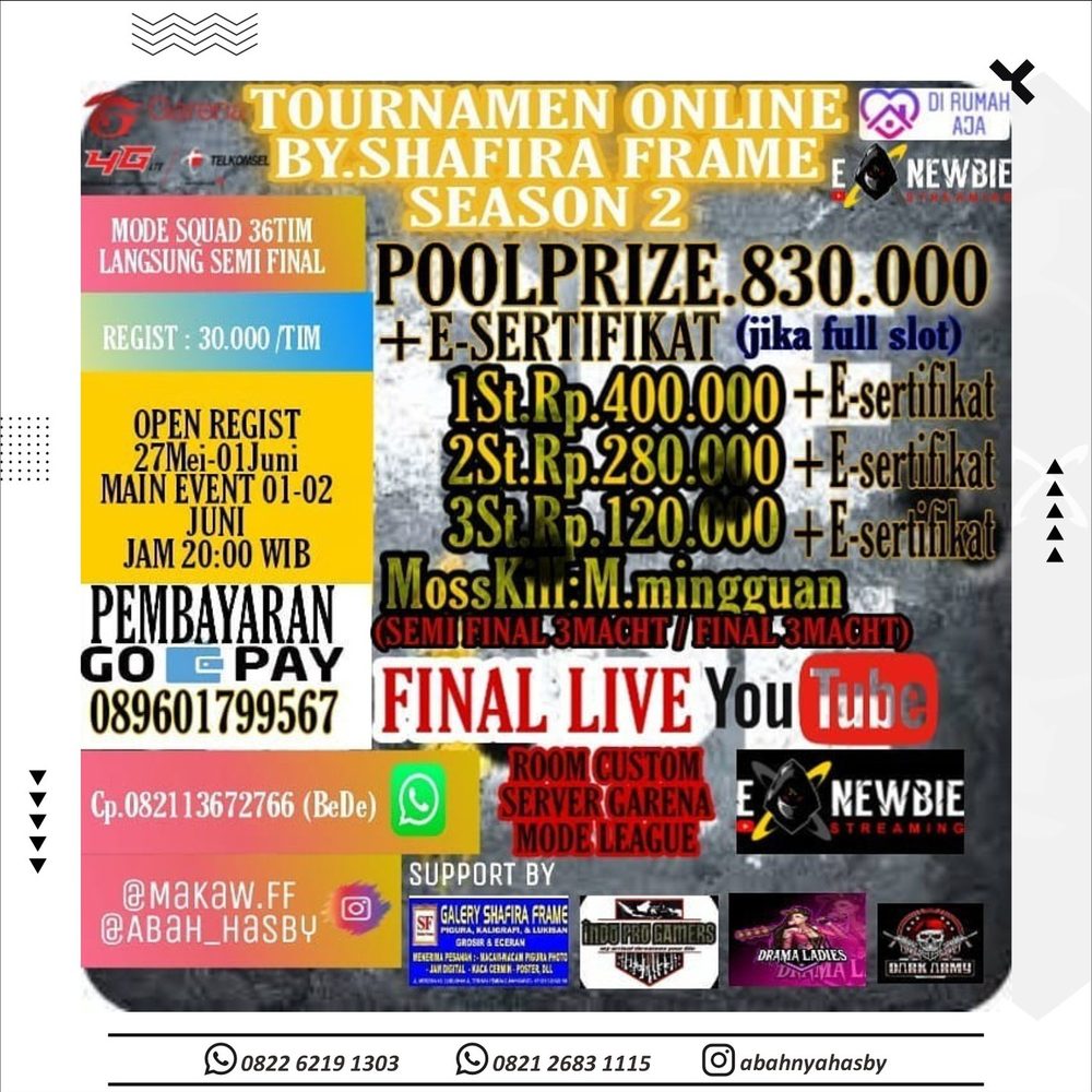 Poster event EXNEWBIE 145