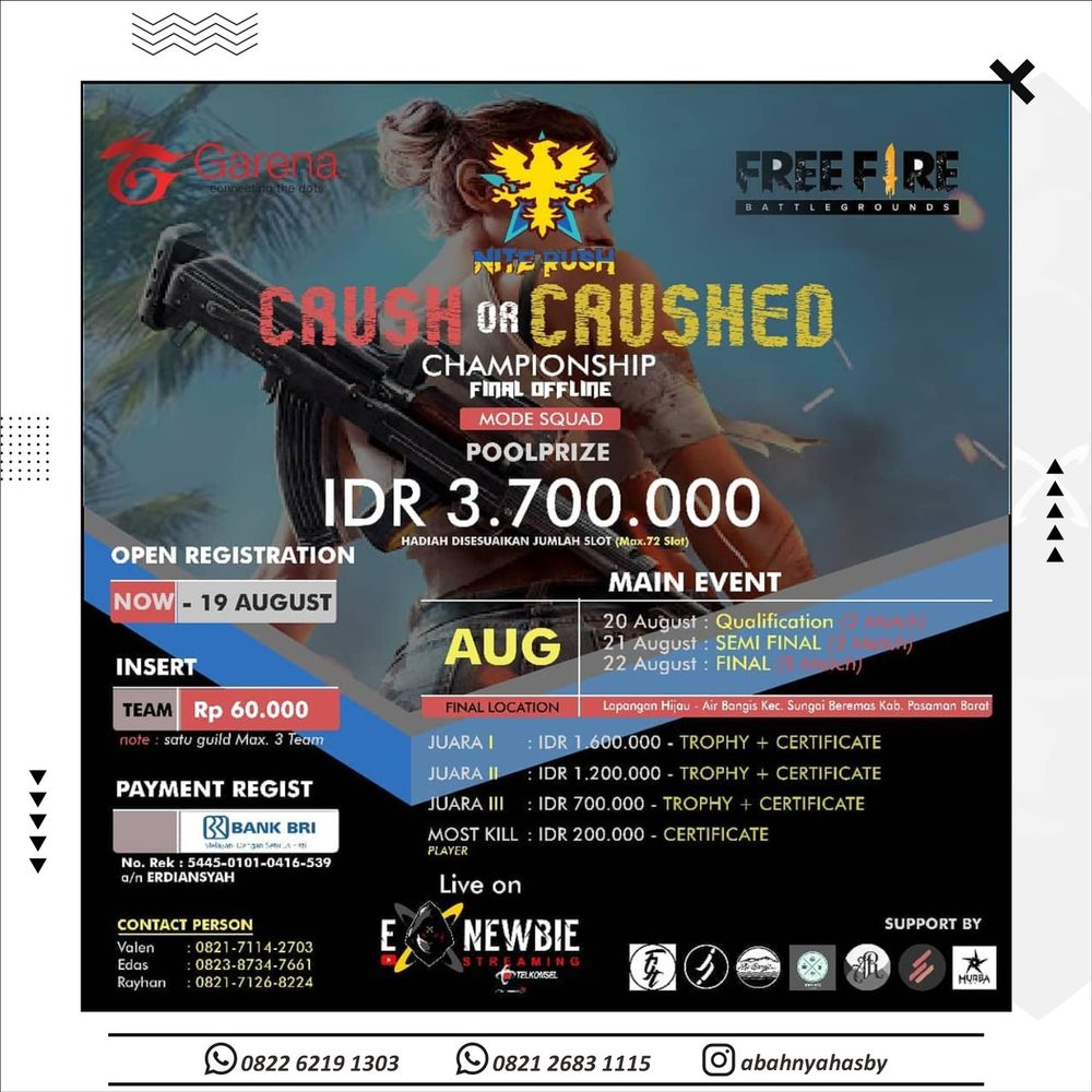 Poster event EXNEWBIE 152