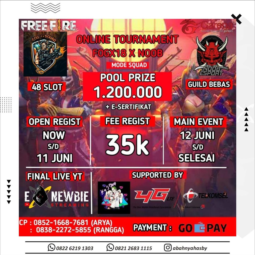 Poster event EXNEWBIE 153