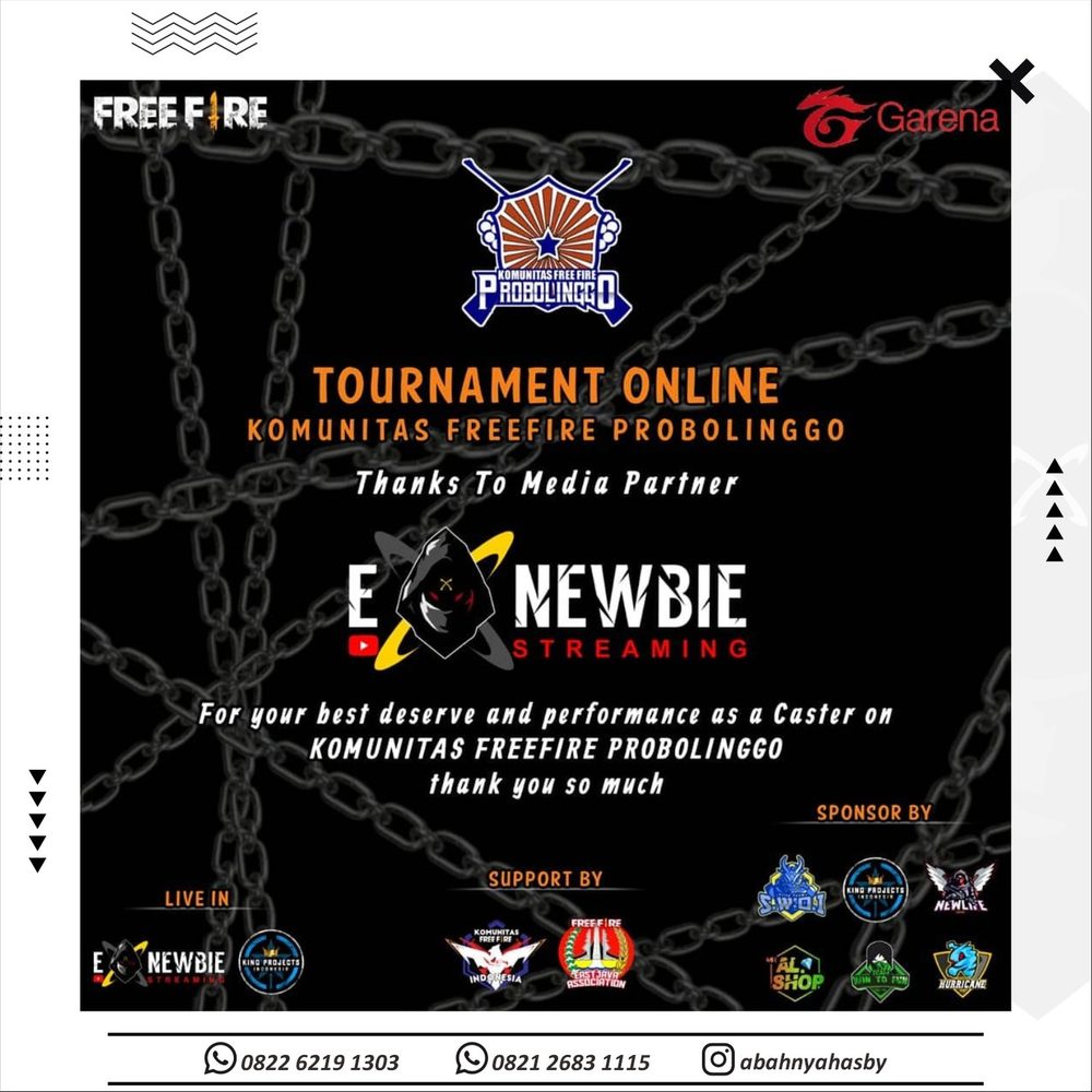 Poster event EXNEWBIE 155