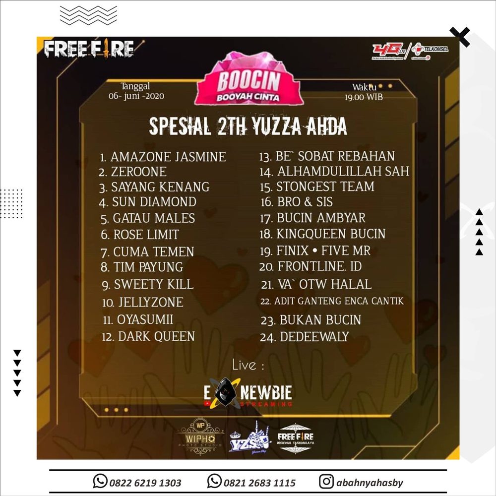 Poster event EXNEWBIE 157